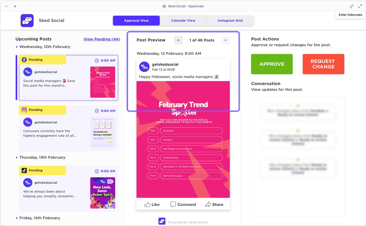 Sked Social offers Instagram-focused scheduling tools