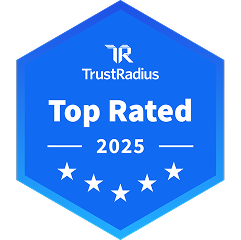 2022 Top Rated award from TrustRadius