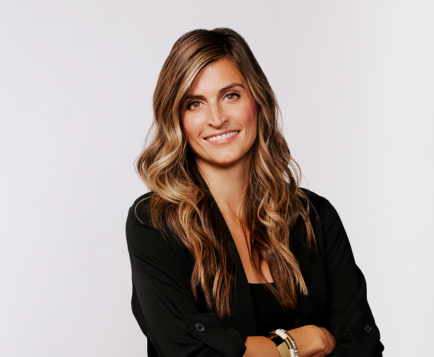 Headshot of Rachael Pfenning, Chief of Staff to the CEO, wearing a black top.